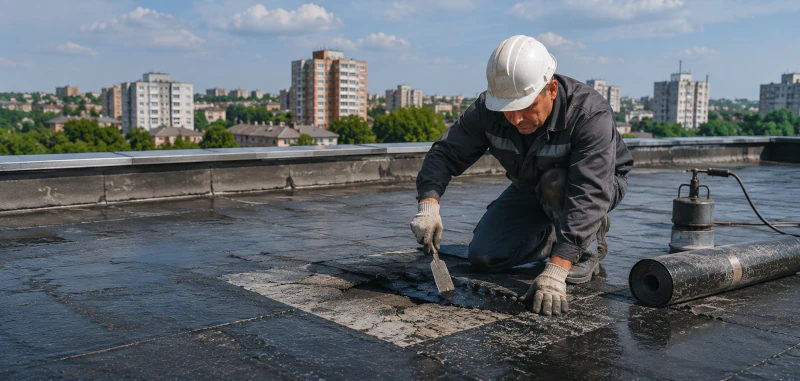 Ремонт кровли в Новосибирске